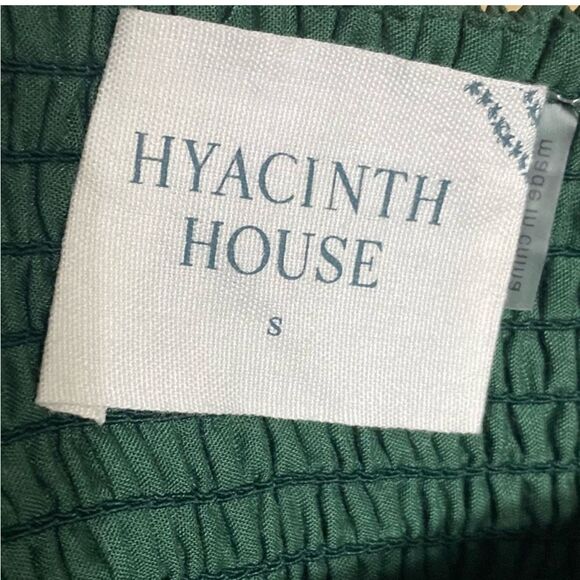 NWT Tuckernuck Emerald Puff Sleeve Sasha Mini Dress - Picture 7 of 9